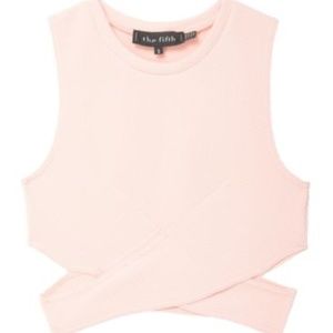 REVOLVE THE FIFTH LABEL Starstruck Crop Top Blush